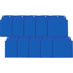 Orgatex Sichttaschen, A6 quer, blau, 10 St. Orgatex Sichttaschen, A6 quer, blau, 10 St.