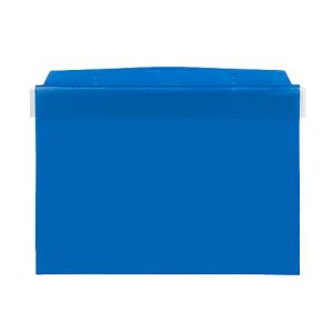 Orgatex Sichttaschen, m. Klappe, A5 quer, blau, 10 St. Orgatex Sichttaschen, m. Klappe, A5 quer, blau, 10 St.