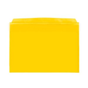 Orgatex Sichttaschen, m. Klappe, A5 quer, gelb, 10 St. Orgatex Sichttaschen, m. Klappe, A5 quer, gelb, 10 St.
