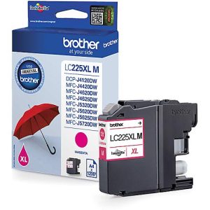 Original Brother Tintenpatrone LC-225XLM, Einzelpack, magenta Original Brother Tintenpatrone LC-225XLM, Einzelpack, magenta