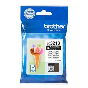 Original Brother Tintenpatrone LC-3211BK, Einzelpack, schwarz Original Brother Tintenpatrone LC-3211BK, Einzelpack, schwarz