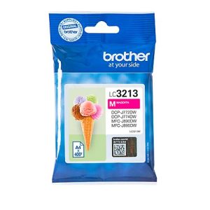 Original Brother Tintenpatrone LC-3213M, Einzelpack, magenta Original Brother Tintenpatrone LC-3213M, Einzelpack, magenta