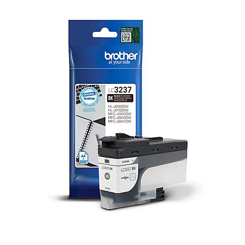 Original Brother Tintenpatrone LC-3237BK, Einzelpack, schwarz