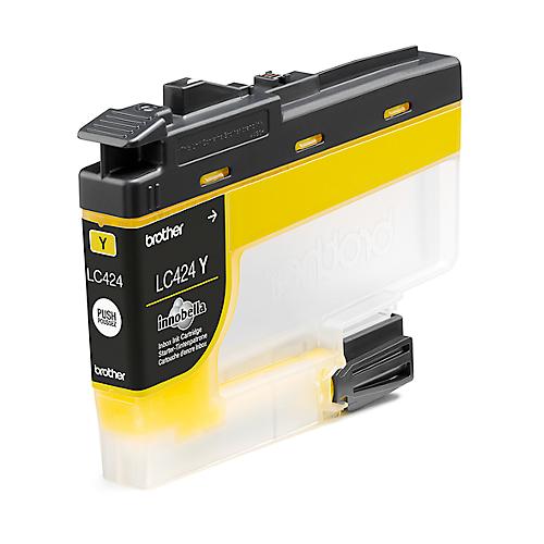 Original Brother Tintenpatrone LC-424Y, Einzelpack, gelb