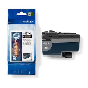 Original Brother Tintenpatrone LC-427XLBK, Einzelpack, schwarz Original Brother Tintenpatrone LC-427XLBK, Einzelpack, schwarz