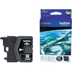 Original Brother Tintenpatrone LC-985BK, Einzelpack, schwarz Original Brother Tintenpatrone LC-985BK, Einzelpack, schwarz