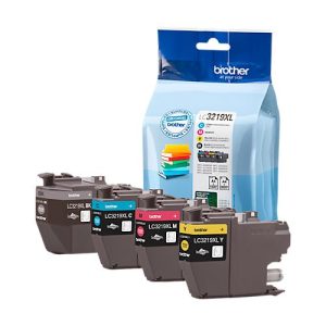 Original Brother Tintenpatronen LC-3219XL CMYK, Mixpack, cyan, magenta, gelb, schwarz Original Brother Tintenpatronen LC-3219XL CMYK, Mixpack, cyan, magenta, gelb, schwarz