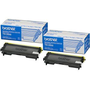 Original Brother Toner TN-2000, Doppelpack, schwarz Original Brother Toner TN-2000, Doppelpack, schwarz