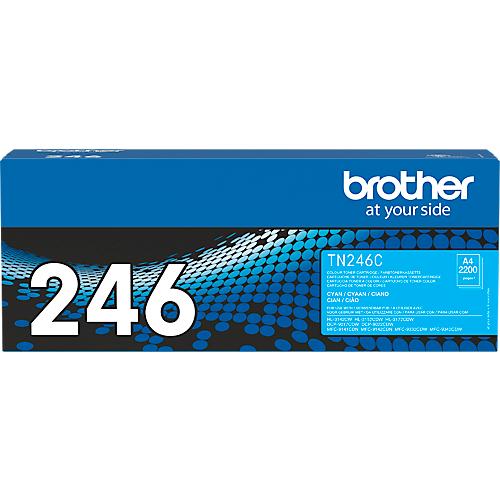 Original Brother Toner TN-246C, Einzelpack, cyan