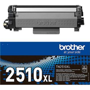 Original Brother Toner TN-2510XL, bis zu 3000 A4-Seiten, schwarz Original Brother Toner TN-2510XL, bis zu 3000 A4-Seiten, schwarz