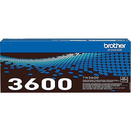 Original Brother Toner TN-3600, bis zu 3000 A4-Seiten, schwarz