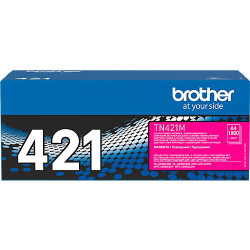Original Brother Toner TN-421M, Einzelpack, magenta