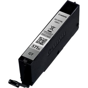 Original Canon Tintenpatrone CLI-571GY XL, Einzelpack, grau Original Canon Tintenpatrone CLI-571GY XL, Einzelpack, grau