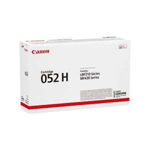 Original Canon Toner 052H, Einzelpack, schwarz Original Canon Toner 052H, Einzelpack, schwarz