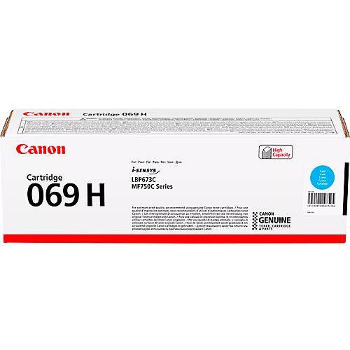 Original Canon Toner 069H, Einzelpack, cyan