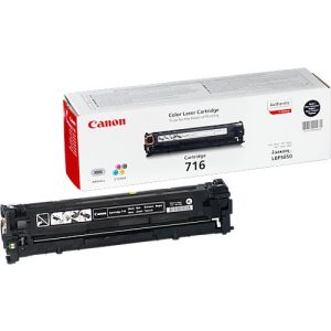 Original Canon Toner 716BK, Einzelpack, schwarz Original Canon Toner 716BK, Einzelpack, schwarz