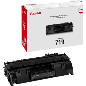 Original Canon Toner 719, Einzelpack, schwarz Original Canon Toner 719, Einzelpack, schwarz