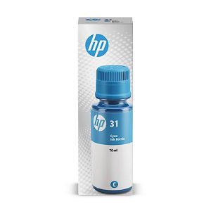 Original HP Tintenflasche 31, Einzelpack, cyan Original HP Tintenflasche 31, Einzelpack, cyan