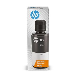 Original HP Tintenflasche 31, Einzelpack, schwarz-pigmentiert Original HP Tintenflasche 31, Einzelpack, schwarz-pigmentiert