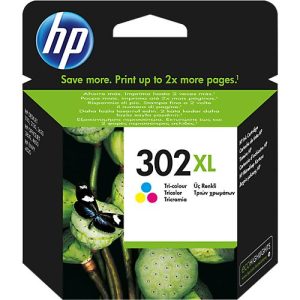 Original HP Tintenpatrone 302XL CMY, Einzelpack, Tri-Colour Original HP Tintenpatrone 302XL CMY, Einzelpack, Tri-Colour