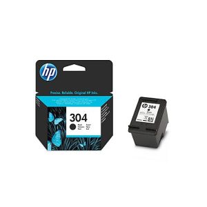 Original HP Tintenpatrone 304, Einzelpack, schwarz Original HP Tintenpatrone 304, Einzelpack, schwarz