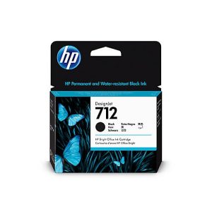 Original HP Tintenpatrone 712, Einzelpack, schwarz
