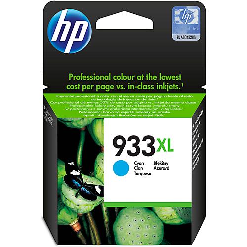 Original HP Tintenpatrone 933XL, Einzelpack, cyan