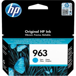 Original HP Tintenpatrone 963, Einzelpack, cyan