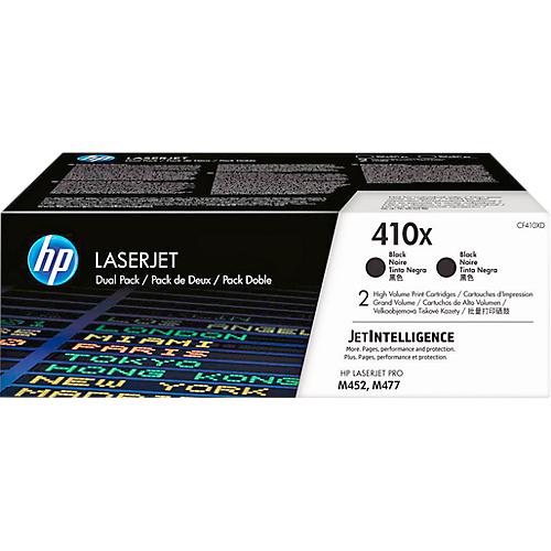 Original HP Toner 410X, Doppelpack, schwarz