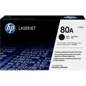 Original HP Toner 80A, Einzelpack, schwarz