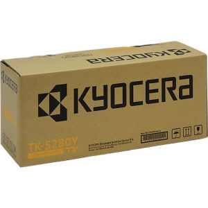 Original Kyocera Toner TK-5280Y, Einzelpack, gelb Original Kyocera Toner TK-5280Y, Einzelpack, gelb