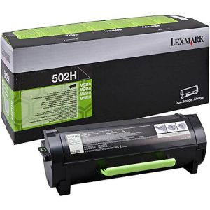 Original Lexmark Toner 502H, Einzelpack, schwarz Original Lexmark Toner 502H, Einzelpack, schwarz