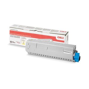 Original Oki Toner 47095701, Einzelpack, gelb Original Oki Toner 47095701, Einzelpack, gelb