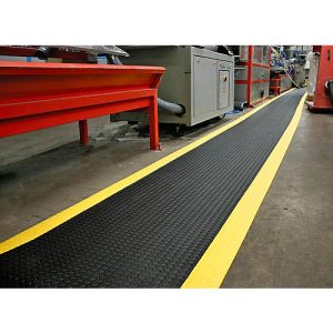 Orthomat® Arbeitsplatzmatte Diamond, Safety, lfm. x B 1200 mm Orthomat® Arbeitsplatzmatte Diamond, Safety, lfm. x B 1200 mm