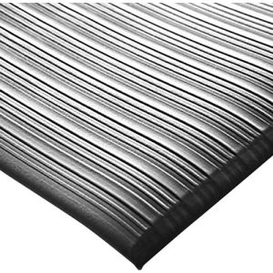 Orthomat® Arbeitsplatzmatte Ribbed, schwarz, 600 x 900 mm Orthomat® Arbeitsplatzmatte Ribbed, schwarz, 600 x 900 mm