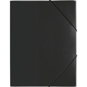 Pagna Eckspannmappe, DIN A4, aus Polypropylen (PP), drei Innenklappen, schwarz Pagna Eckspannmappe, DIN A4, aus Polypropylen (PP), drei Innenklappen, schwarz