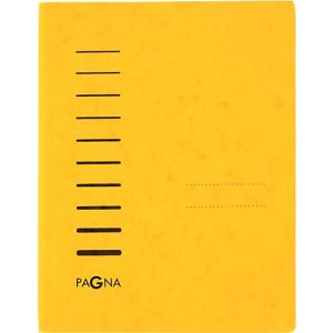 PAGNA Schnellhefter, DIN A4, Karton, einzeln, gelb PAGNA Schnellhefter, DIN A4, Karton, einzeln, gelb