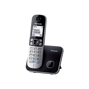 Panasonic KX-TG6811 – Schnurlostelefon mit Rufnummernanzeige – DECT – Schwarz Panasonic KX-TG6811 – Schnurlostelefon mit Rufnummernanzeige – DECT – Schwarz