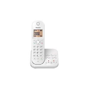 Panasonic KX-TGC420G – Schnurlostelefon – Anrufbeantworter mit Rufnummernanzeige – DECT – weiß Panasonic KX-TGC420G – Schnurlostelefon – Anrufbeantworter mit Rufnummernanzeige – DECT – weiß