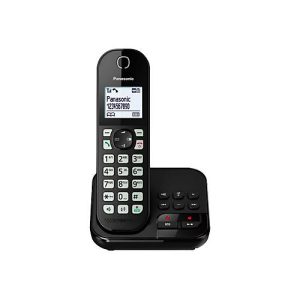 Panasonic KX-TGC462GB – Schnurlostelefon – Anrufbeantworter mit Rufnummernanzeige – Schwarz + zusätzliches Handset Panasonic KX-TGC462GB – Schnurlostelefon – Anrufbeantworter mit Rufnummernanzeige – Schwarz + zusätzliches Handset