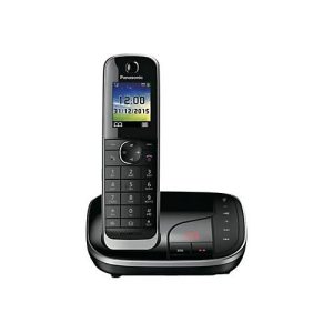 Panasonic KX-TGJ320GB – Schnurlostelefon – Anrufbeantworter mit Rufnummernanzeige – DECT – Schwarz Panasonic KX-TGJ320GB – Schnurlostelefon – Anrufbeantworter mit Rufnummernanzeige – DECT – Schwarz