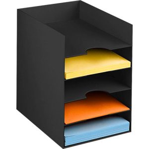 PAPERFLOW Formularbox DIN A4, Polystyrol, für Aktenordner, 5 Fächer, schwarz PAPERFLOW Formularbox DIN A4, Polystyrol, für Aktenordner, 5 Fächer, schwarz