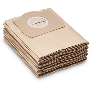 Papierfiltertüten für Trockensauger KÄRCHER® T 12/1, 10 Stück Papierfiltertüten für Trockensauger KÄRCHER® T 12/1, 10 Stück