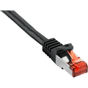 Patch-Kabel CAT6 S/FTP 1 m, schwarz Patch-Kabel CAT6 S/FTP 1 m, schwarz