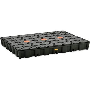 PE-Auffangwanne 250HD, aus Polyethylen, 100 % recycelbar, mit PE-Rost PE-Auffangwanne 250HD, aus Polyethylen, 100 % recycelbar, mit PE-Rost