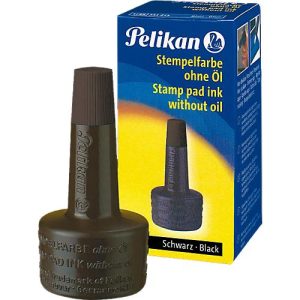 Pelikan Stempelfarbe, Verstreichflasche, 28 ml, ohne Öl, schwarz Pelikan Stempelfarbe, Verstreichflasche, 28 ml, ohne Öl, schwarz