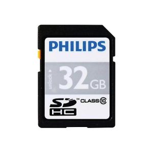 Philips FM32SD45B – Flash-Speicherkarte – 32 GB – Class 10 – SDHC Philips FM32SD45B – Flash-Speicherkarte – 32 GB – Class 10 – SDHC