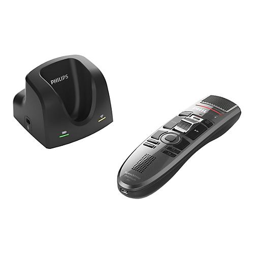 Philips SpeechMike Premium Air SMP4000 - SMP4000 Series - Lautsprechermikrofon - USB - dunkelgrau perlfarben metallisch