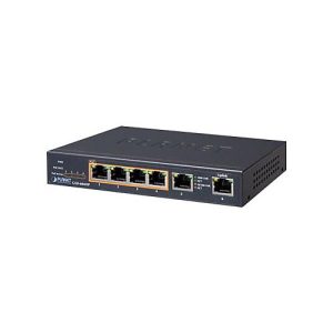 PLANET GSD-604HP – Switch – 4 x 10/100/1000 (PoE+) + 2 x 10/100/1000 (Uplink) – Desktop – PoE+ (55 W) PLANET GSD-604HP – Switch – 4 x 10/100/1000 (PoE+) + 2 x 10/100/1000 (Uplink) – Desktop – PoE+ (55 W)