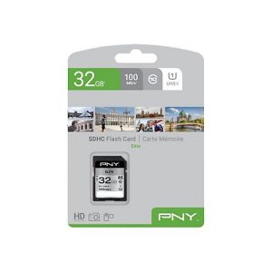 PNY Elite – Flash-Speicherkarte – 32 GB – SDHC UHS-I PNY Elite – Flash-Speicherkarte – 32 GB – SDHC UHS-I